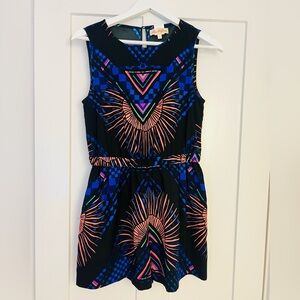 Mara Hoffman Sleeveless Romper Multicolor Black